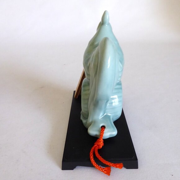 LUCKY ZODIAC ROOSTER JAPANESE YAKUSHI KILN CERAMIC FIGURE DISPLAY (NEW IN BOX) - Picture 6 of 9